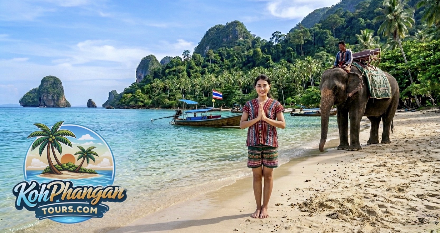 Koh Phangan Tours island view